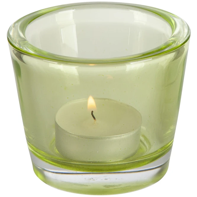 Teelichtglas - Ca. 8 X 6,5 Cm - 1 Stück 4 Teelichtglas - Ca. 8 X 6,5 Cm - 1 Stück – Bild 2