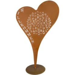 Standdeko - Herz - Ca. 39 X 20 X 66,5 Cm