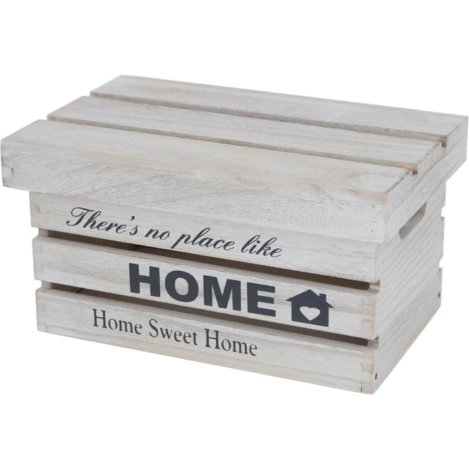 Dekokiste - Aus Holz - Ca. 30 X 20 X 16 Cm 3 Dekokiste - Aus Holz - Ca. 30 X 20 X 16 Cm