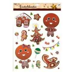 Fensterbild - Weihnachten - 1 Bogen -Heimdekoration Angebote 198459 2