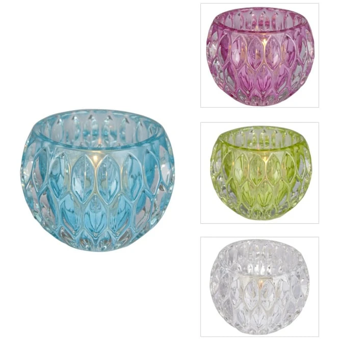 Teelichtglas - 8 X 6 Cm - 1 Stück 5 Teelichtglas - 8 X 6 Cm - 1 Stück – Bild 3