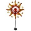 Pflanzenstecker Mit Solarlampe - Sonne - Ca. 29 X 6,5 X 107,5 Cm -Heimdekoration Angebote 205317 1