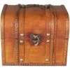 Truhe - Aus Holz - 18,5 X 15,5 X 15 Cm 1 Truhe - Aus Holz - 18,5 X 15,5 X 15 Cm -Heimdekoration Angebote 207564 1
