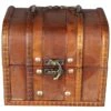 Truhe - Aus Holz - 15 X 13 X 12,5 Cm 1 Truhe - Aus Holz - 15 X 13 X 12,5 Cm -Heimdekoration Angebote 207565 1