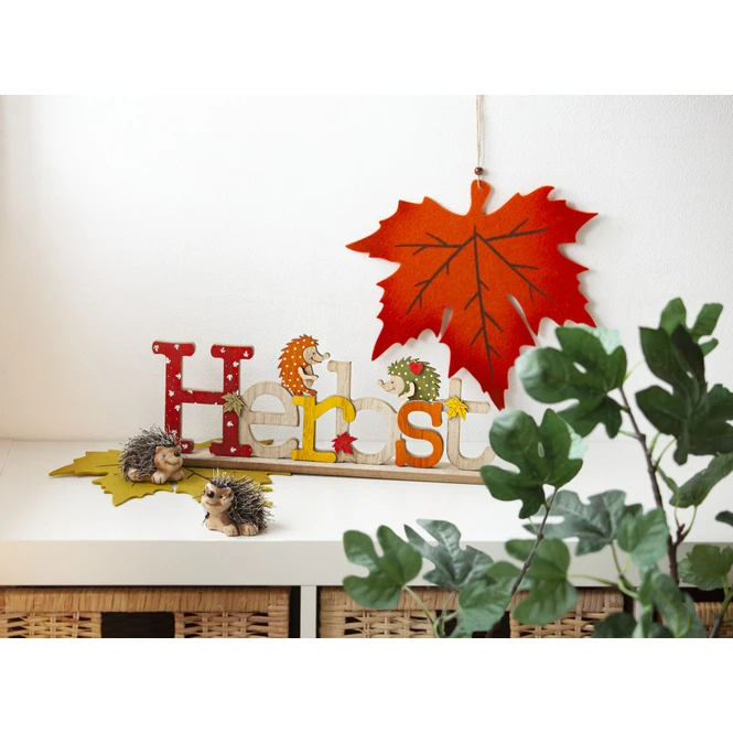 Dekohänger - Blätter - Aus Filz - Ø = 29 Cm - 1 Stück 6 Dekohänger - Blätter - Aus Filz - Ø = 29 Cm - 1 Stück – Bild 4