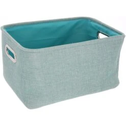 Dekokorb - 33 X 23 X 18 Cm - Türkis