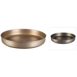 Dekoschale - Aus Edelstahl - Ø = 41 Cm - Verschiedene Farben -Heimdekoration Angebote 211815 211816