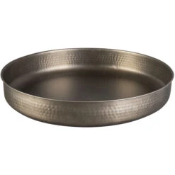 Heimdekoration Angebote 13 Dekoschale - Aus Edelstahl - Ø = 41 Cm - Verschiedene Farben