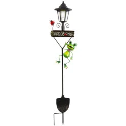 LED-Solarstecker - 21 X 6 X 93 Cm