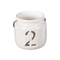 Teelichthalter - Advent - Aus Keramik - Ca. 7,5 X 7,5 X 7 Cm - 4 Stück 15 Teelichthalter - Advent - Aus Keramik - Ca. 7,5 X 7,5 X 7 Cm - 4 Stück -Heimdekoration Angebote 218266 4