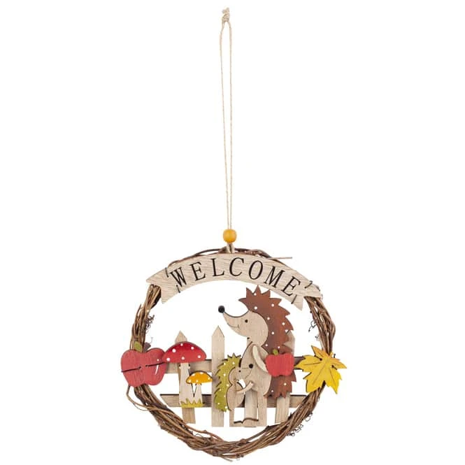 Dekohänger - Kranz - Aus Weide - Ø = 17 Cm 4 Dekohänger - Kranz - Aus Weide - Ø = 17 Cm – Bild 2