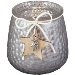 Teelichtglas - Stern - Ca. 9,5 X 9,5 X 10 Cm - 1 Stück 9 Teelichtglas - Stern - Ca. 9,5 X 9,5 X 10 Cm - 1 Stück -Heimdekoration Angebote 219003 1