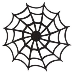 Platzdecke - Spinnennetz - Aus Filz - Ø = Ca. 35 Cm -Heimdekoration Angebote 219077 3 neu