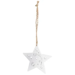 Dekohänger - Sterne - Aus Holz - Ø = Ca. 5 Cm - 15 Stück -Heimdekoration Angebote 219182 4