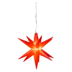 LED-Stern - Ø = 10 Cm - Rot 9 LED-Stern - Ø = 10 Cm - Rot -Heimdekoration Angebote 219371 4 neu