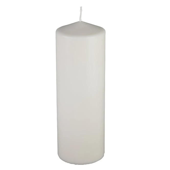 Windlichtkerze - Ca. 9,5 X 28 Cm - Creme 5 Windlichtkerze - Ca. 9,5 X 28 Cm - Creme – Bild 3