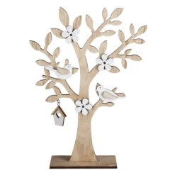 Dekobaum - Aus Holz - Ca. 22 X 6 X 30 Cm