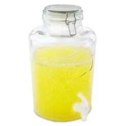 Getränkespender - Aus Glas - 7,5 L -Heimdekoration Angebote 224974 neu