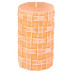 Stumpenkerze - Lio - Ca. 6,5 X 11 Cm - Pfirsich 5 Stumpenkerze - Lio - Ca. 6,5 X 11 Cm - Pfirsich -Heimdekoration Angebote 226135