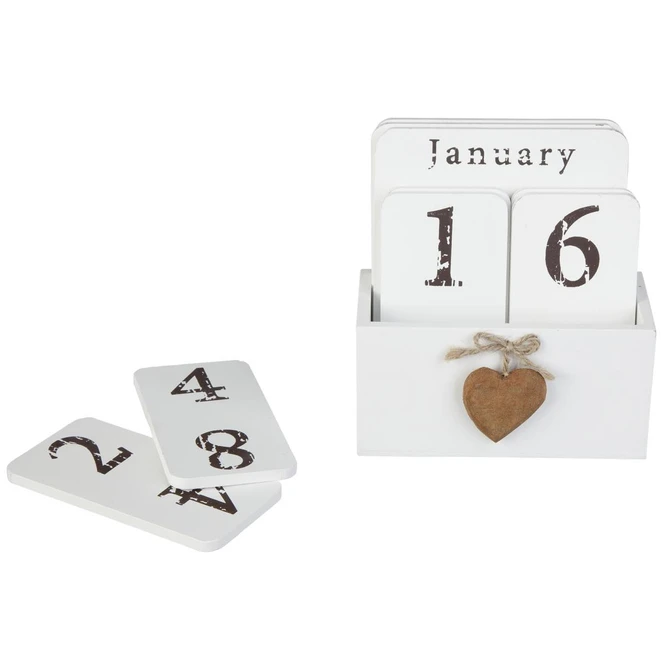 Steckkalender - Aus Holz - Ca. 14 X 6,5 X 15 Cm 4 Steckkalender - Aus Holz - Ca. 14 X 6,5 X 15 Cm – Bild 2