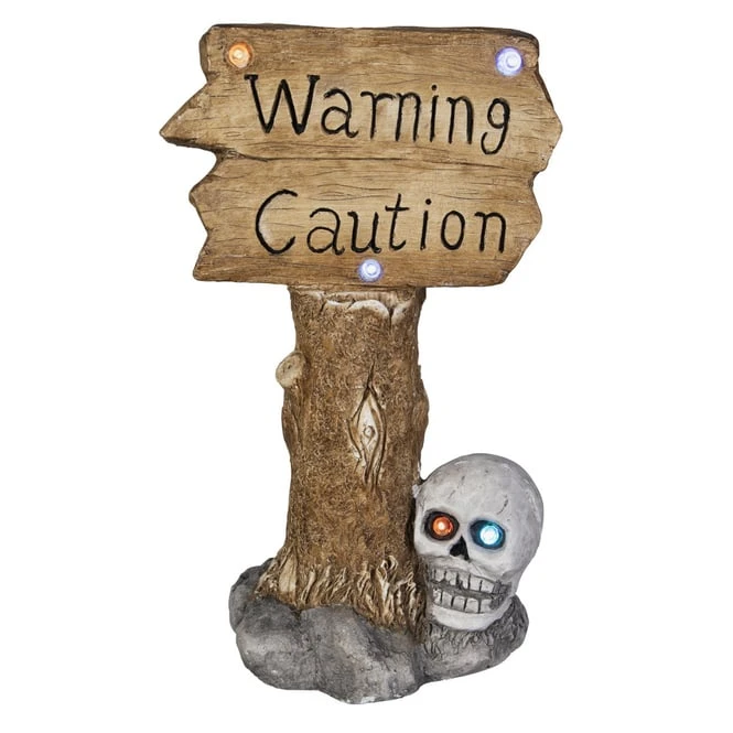 LED-Standdeko - Schild - Aus Magnesia - Ca. 31,5 X 24 X 52 Cm 3 LED-Standdeko - Schild - Aus Magnesia - Ca. 31,5 X 24 X 52 Cm