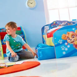 Paw Patrol - Kinderbett Mit Stauraum - Blau - Ca. 70 X 140 Cm -Heimdekoration Angebote 229601 5013138670804 paw kinderbettpawpatrol 6