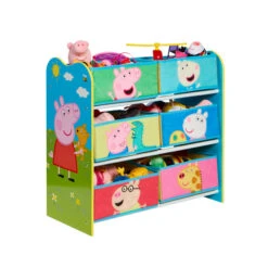 Peppa Wutz - Regal Mit 6 Boxen 10 Peppa Wutz - Regal Mit 6 Boxen -Heimdekoration Angebote 229602 5013138672624 pep regalpeppapig 1