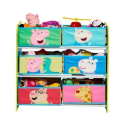 Peppa Wutz - Regal Mit 6 Boxen 9 Peppa Wutz - Regal Mit 6 Boxen -Heimdekoration Angebote 229602 5013138672624 pep regalpeppapig 3