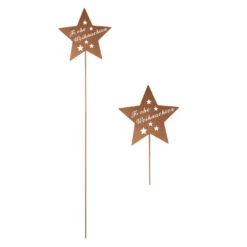 Pflanzenstecker - Stern - Ca. 110 X 24,5 Cm
