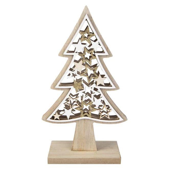 Dekobaum - Aus Holz - Ca. 11,5 X 5 X 21 Cm 4 Dekobaum - Aus Holz - Ca. 11,5 X 5 X 21 Cm – Bild 2