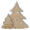 LED-Bäume - Aus Holz - Ca. 13 X 2,5 X 13 Cm -Heimdekoration Angebote 229691