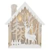 LED-Haus - Aus Holz - Ca. 25,5 X 5 X 29,5 Cm -Heimdekoration Angebote 229701