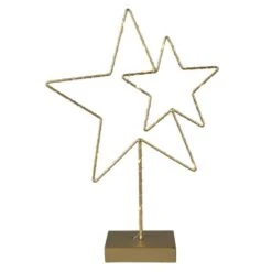 LED-Standdeko - Sterne - Ca. 25,5 X 6,5 X 36,5 Cm -Heimdekoration Angebote 229759