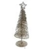 Baum Gold Mit LED - Ca. 30 Cm -Heimdekoration Angebote 229774 bild 4016096415815