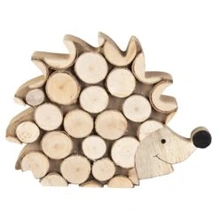 Igel - Aus Holz - Ca. 15 X 2 X 11 Cm -Heimdekoration Angebote 229882