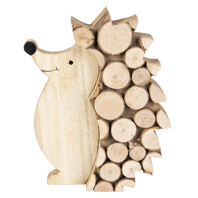Igel - Aus Holz - Ca. 11,5 X 2 X 15 Cm 4 Igel - Aus Holz - Ca. 11,5 X 2 X 15 Cm – Bild 2