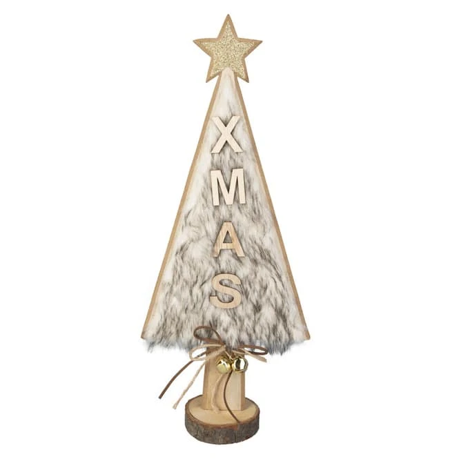 Dekobaum - Aus Holz - Ca. 17,5 X 7,5 X 42 Cm 3 Dekobaum - Aus Holz - Ca. 17,5 X 7,5 X 42 Cm