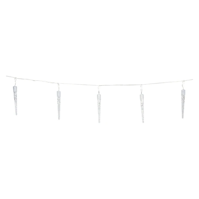 40er LED-Lichterkette - Eiszapfen - Ca. 570 Cm 5 40er LED-Lichterkette - Eiszapfen - Ca. 570 Cm – Bild 3