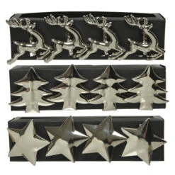 4 Serviettenringe - 4 X 5 X 5,5 - 1 Set 9 4 Serviettenringe - 4 X 5 X 5,5 - 1 Set -Heimdekoration Angebote 230058 1