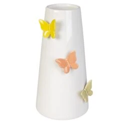 Vase - Aus Dolomit - Ca. 13,5 X 12,5 X 23,5 Cm