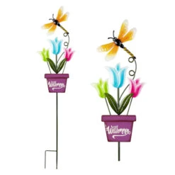 Pflanzstecker - Blumentopf - Ca. 26,5 X 106 Cm