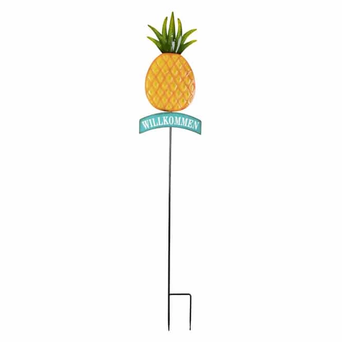 Pflanzenstecker - Ananas - Ca. 29,5 X 151,5 Cm 3 Pflanzenstecker - Ananas - Ca. 29,5 X 151,5 Cm