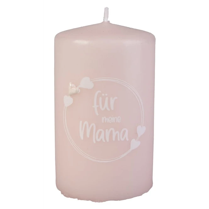 Stumpenkerze - Malin - Ca. 6 X 10 Cm - Rosa 3 Stumpenkerze - Malin - Ca. 6 X 10 Cm - Rosa