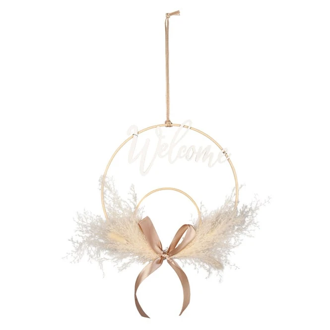 Dekohänger - Ringe - Aus Holz - Ca. 26 X 1 X 30 Cm 3 Dekohänger - Ringe - Aus Holz - Ca. 26 X 1 X 30 Cm