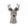 Hirschkopf Grau - Aus Polyresin - Ca. 10 X 13 X 16 Cm 2 Hirschkopf Grau - Aus Polyresin - Ca. 10 X 13 X 16 Cm -Heimdekoration Angebote 238611 bild 4016096436384