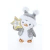 Pinguin Stehend Mit LED Stern - Ca. 13 X 8,5 X 16 Cm -Heimdekoration Angebote 238636 bild 4016096436636