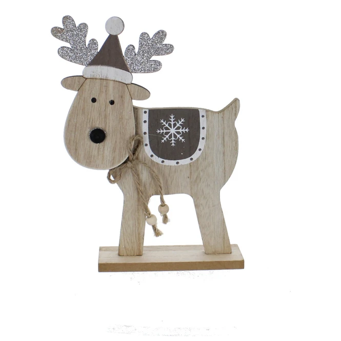 Rentier Stehend - Ca. 18 X 5 X 25 Cm 3 Rentier Stehend - Ca. 18 X 5 X 25 Cm