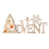 Schriftzug - Advent - Mit LED - Aus Holz - Ca. 40 X 3,5 X 17,5 Cm -Heimdekoration Angebote 239545 4016096441609 mica living schriftzug advent mit led 021
