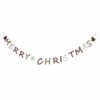 Girlande - Merry Christmas - Aus Holz - 12 X 185 Cm -Heimdekoration Angebote 239584