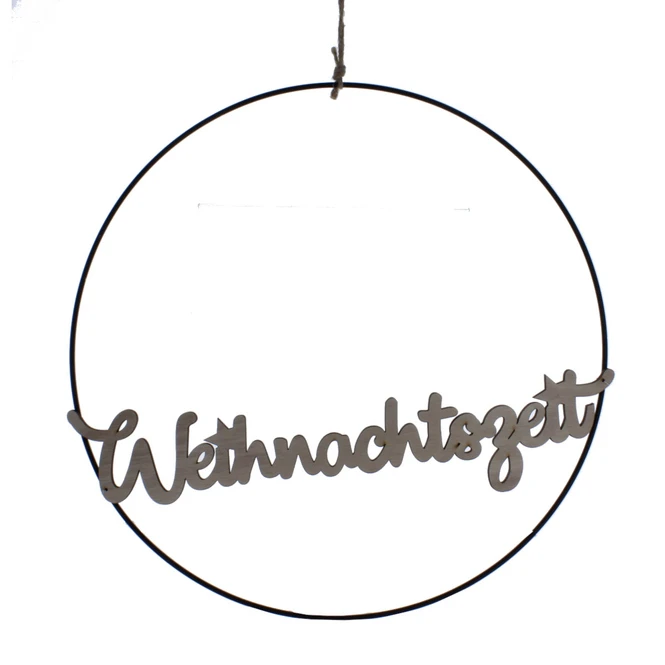 Hängedeko - Weihnachtszeit - Ca. 38,5 X 50 Cm 3 Hängedeko - Weihnachtszeit - Ca. 38,5 X 50 Cm